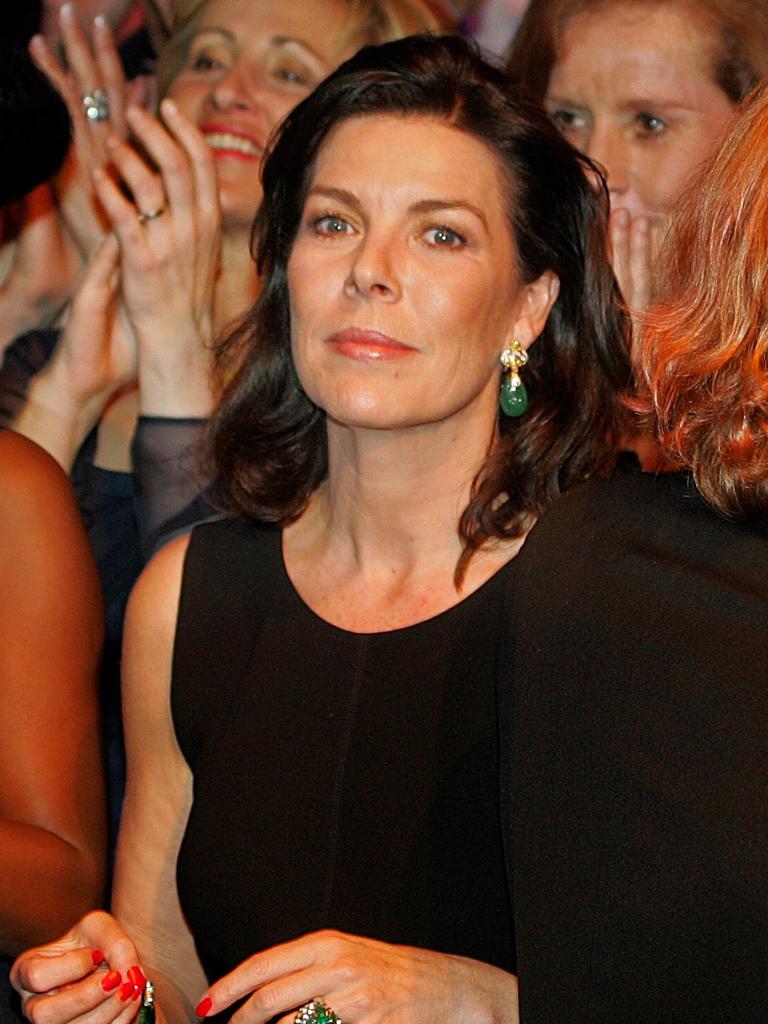 Princess Caroline in 2006, looking strikingly similar to her mother actress Grace Kelly.