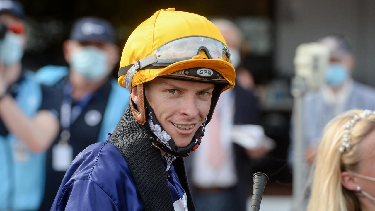 Michael Dee has been booked to ride Tiger Shark in the Gold Coast Guineas. Picture: Getty Images.