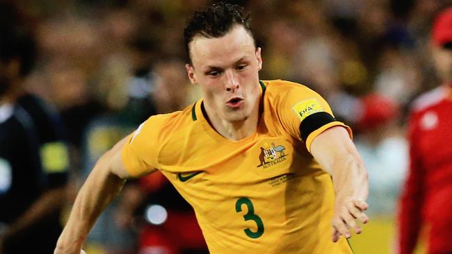 Left back Brad Smith is back in the Socceroos set-up. Picture: Mark Evans