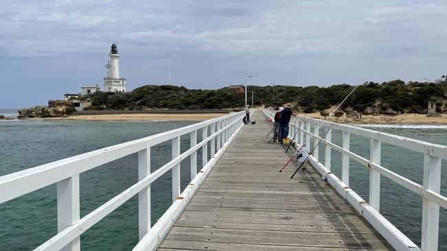 The coastal town of Point Lonsdale, famous for its fishing and stunning scenery, could have the 30km/h plan rolled out first. Picture: Mark Notley