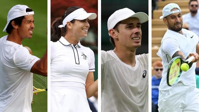 Are our Aussie tennis stars on track to repeat Wimbledon history?