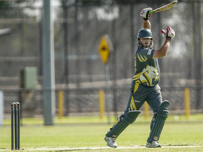 Clyde batsman Jason Hameetman. Picture: Valeriu Campan