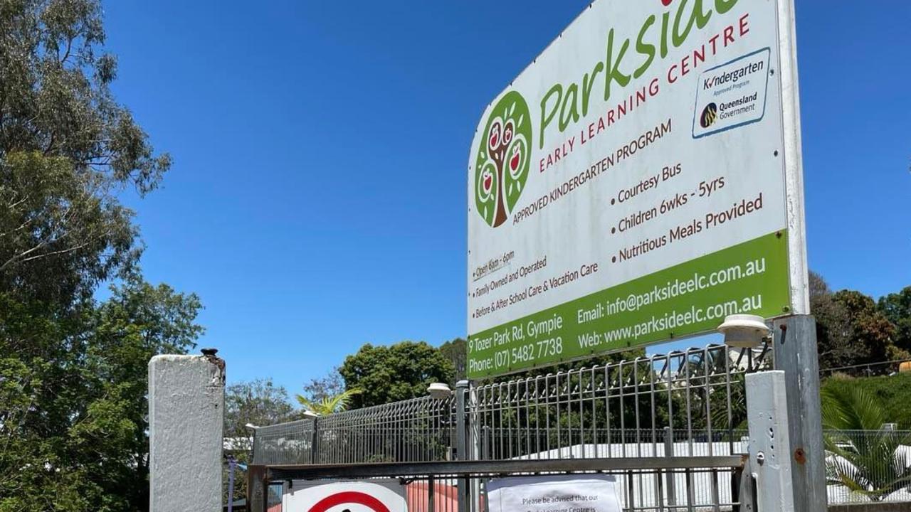 The Parkside Early Learning Centre in Gympie has been forced to close temporarily after a fire ravaged a neighbouring factory.