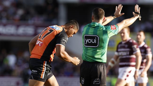 The Tigers looked brilliant in patches, but just couldn’t get any luck to go their way. Picture: Getty Images.