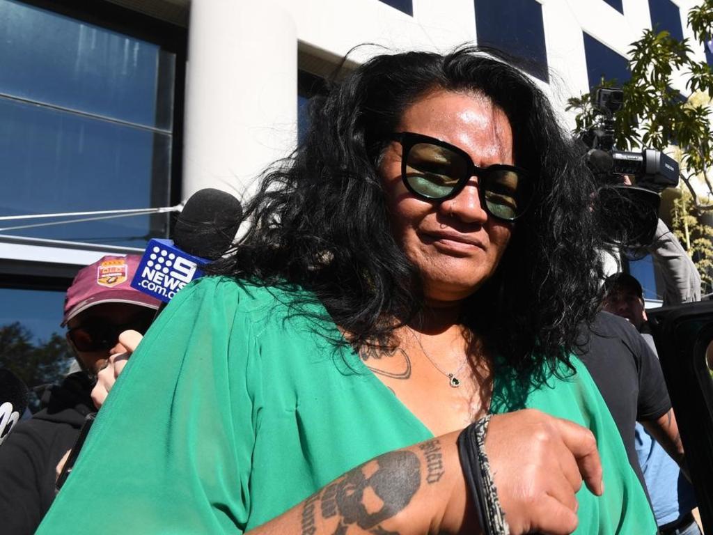 Haas’ mother Uiatu Joan Taufua is currently in jail over a high-speed car crash which killed three people on the Gold Coast.
