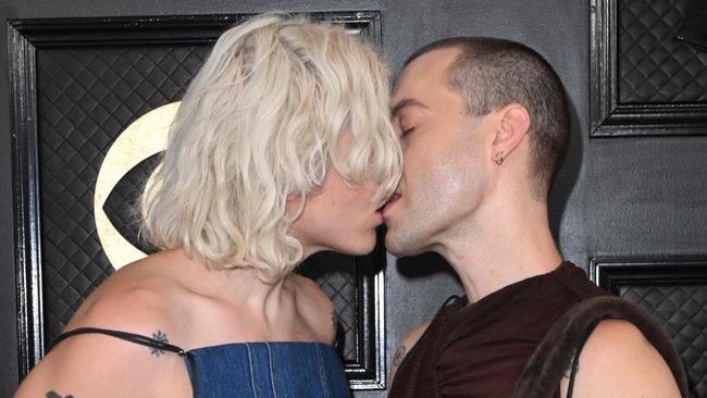 Cub Sport’s Tim Nelson &amp; Sam Netterfield at the Grammys. Picture: AFP