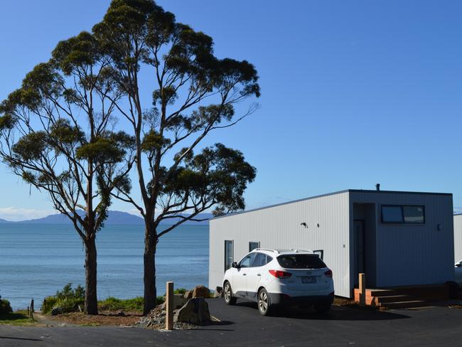 Swansea Beach Chalets. Picture: Supplied