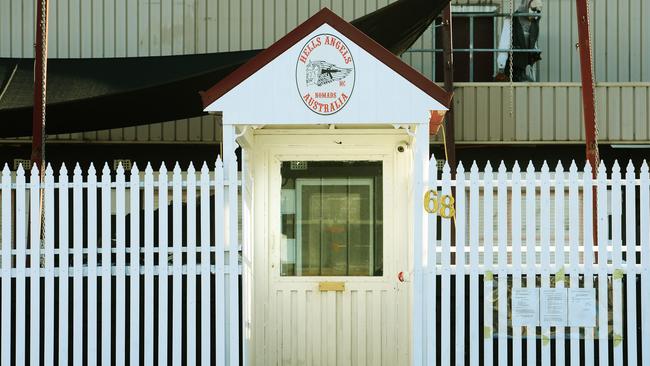 Hells Angels clubhouse in Thomastown. Picture: Carmelo Bazzano