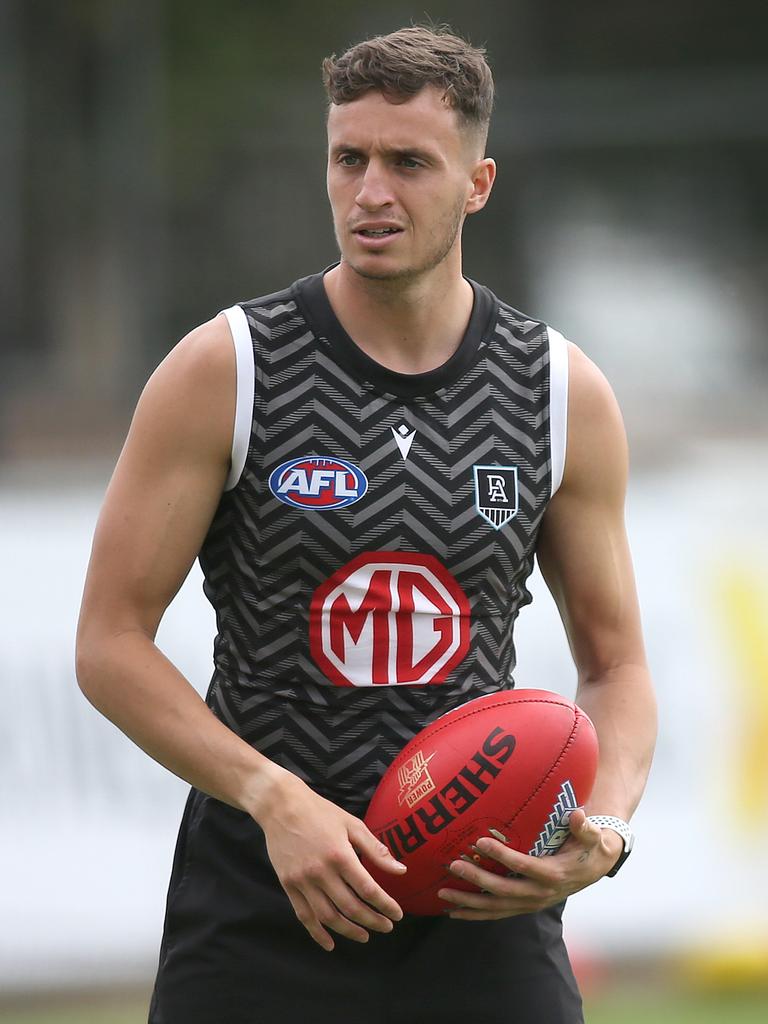 Orazio Fantasia could be a surprise packet for Port Adelaide. Picture: NCA NewsWire/Dean Martin