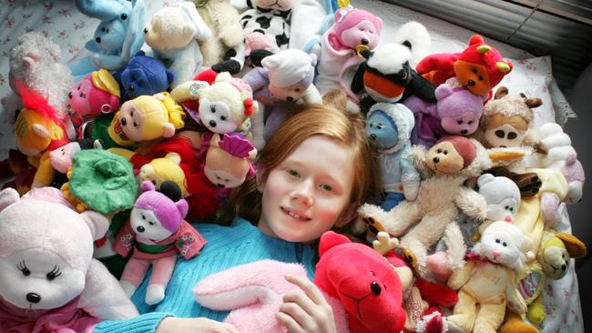 Beanie Kids were all the rage in the early 2000s. Picture: Steve Pohlner.