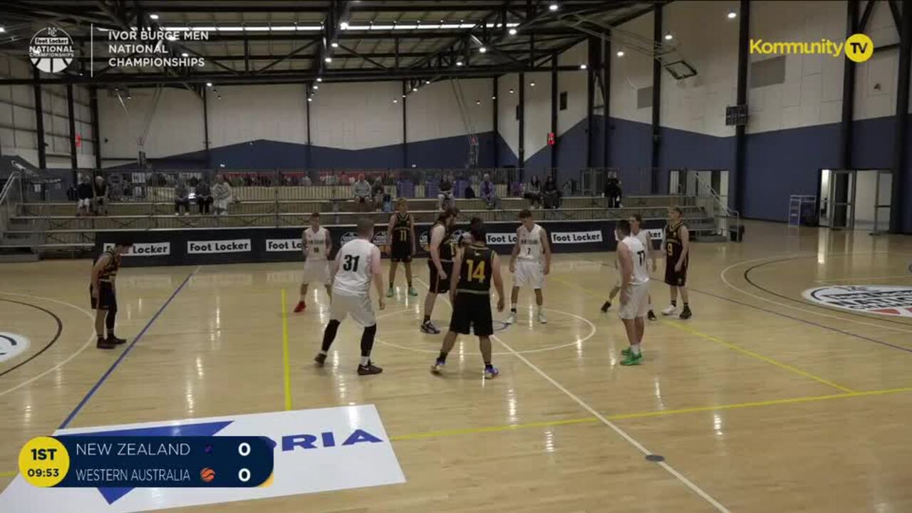 Replay: New Zealand v Western Australia (IB Men) - 2025 Basketball Australia U20's & Ivor Burge National Championships Day 3