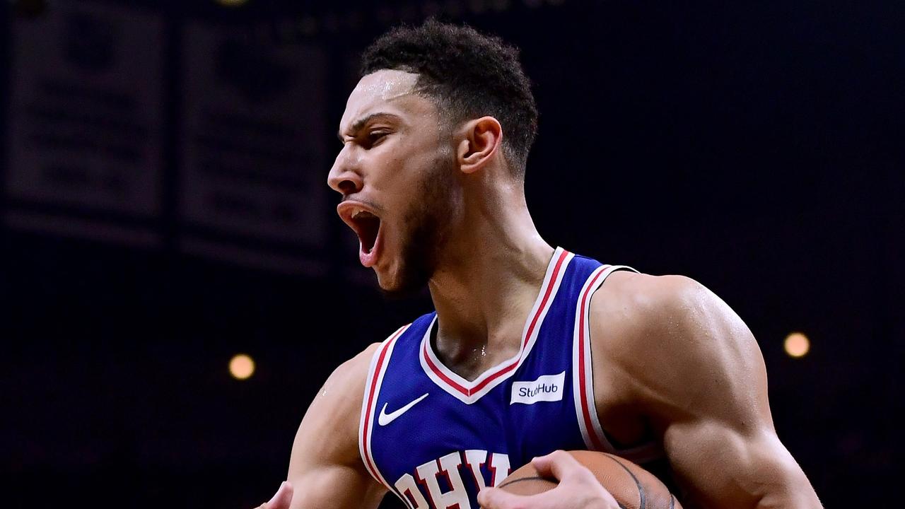 Ben Simmons shut down Luka Doncic. Harry How/Getty Images/AFP