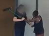 Broomstick defence as woman strips naked outside CBD restaurant