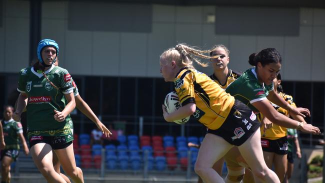 Harvey Norman under 19s game between the Ipswich Jets and Sunshine Coast Falcons. Saturday March 4, 2023. Picture, Nick Tucker.