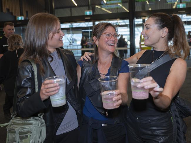 Roxette in Concert 2025 - Kristianne, Bec and Suzanne at MyState Bank Arena. Picture: Caroline Tan