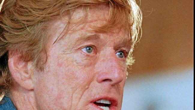 THE KING: Robert Redford was The Horse Whisperer. He could've taken the dressage world by storm based on his performance in the film. Picture: DOUGLAS C. PIZAC-AAP