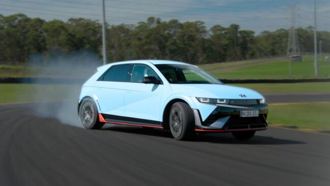Pilot showcases Hyundai ioniq 5's insane drifting ability on track