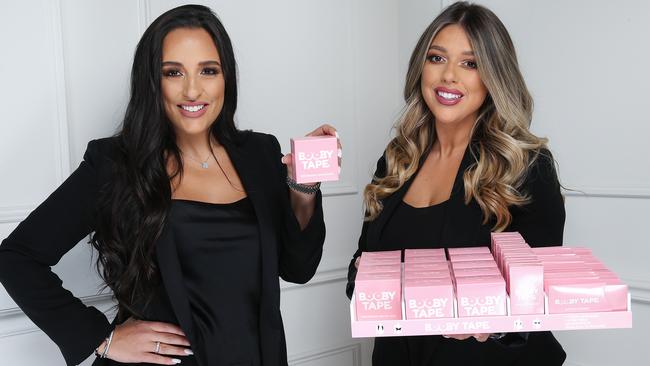 Sisters Bianca and Bridgett Roccisano are finalists in the 2019 Young Entrepreneur Award for Melbourne. Picture: Ian Currie