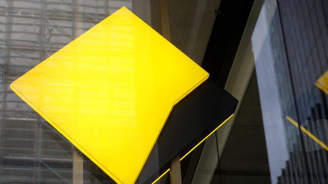 SYDNEY, AUSTRALIA - NewsWire Photos MAY 4, 2024: Commonwealth Bank signage on George Street in the Sydney CBD. Federal budget stock images.Picture: NCA NewsWire / Damian Shaw