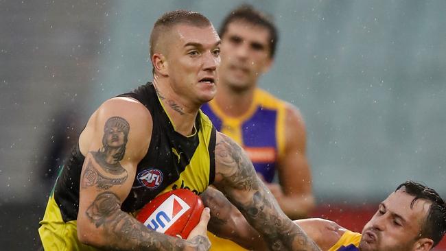 Dustin Martin is enjoying an incredible season. Picture: Getty Images