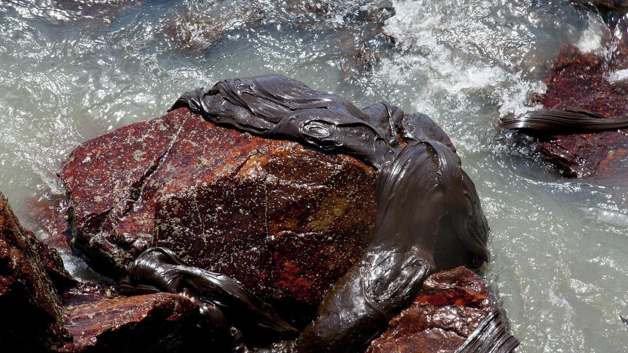 Experts say there is no way to know how much more oil could make its way to Brazil’s shores. Picture: Sergipe State Government via AP.