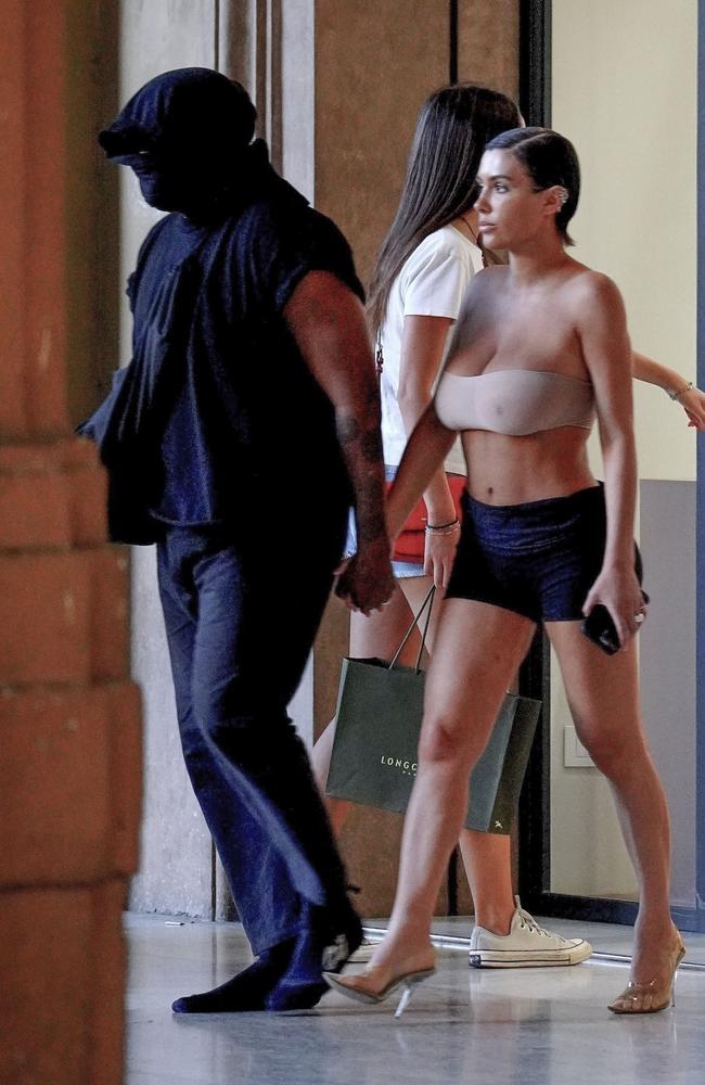 Bianca Censori steps out with Kanye West in yet another wild outfit