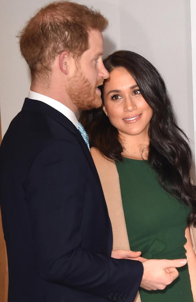 Prince Harry and Meghan Markle made controversial remarks that offended Donald Trump. Picture: Getty Images