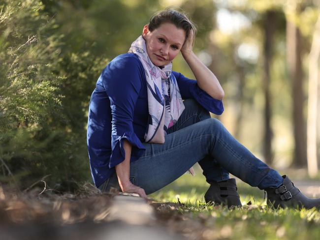 26/7/2018: Danica Weeks is hoping for answers from the Malaysian Government about the disappearance of MH370 with a "full report" being released today, outside her work at Bells Creek, on the Sunshine Coast. Danica Weeks lost her husband Paul when flight MH370 disappeared. Lyndon Mechielsen/The Australian