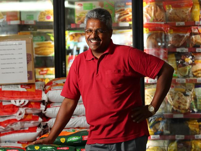 6.3.2018.What people in Cheltenham think about the election.Matthew Kuruvilla,owner,Golden India Supermarket,Findon. PIC: TAIT SCHMAAL.