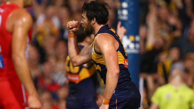 The Eagles were too good for the Swans in the end as Sydney slump to 0-4 to start the season. Picture: Getty