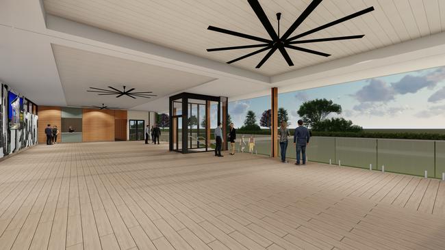 The Grafton District Services Club will feature a new entertainment deck when renovations are completed in November. Picture: Supplied