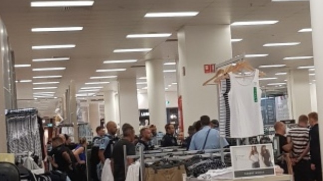 Tozer was arrested in Target at Kotara Westfield. Picture: Carlene Cooper