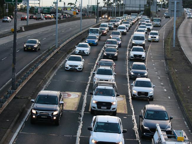 Labor’s plan to cap toll costs for motorists has also been called into question. Picture: Gaye Gerard.