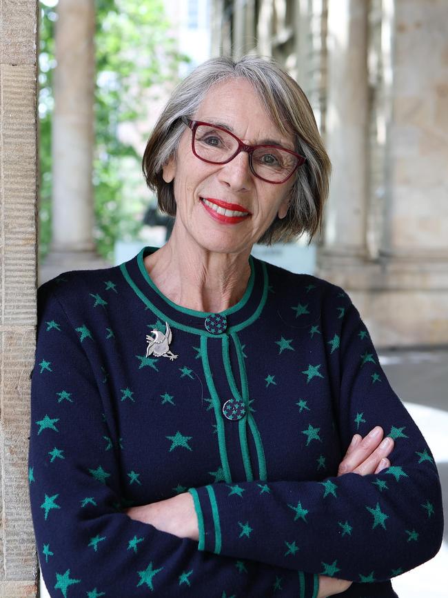 Lord Mayor Jane Lomax-Smith poses at Adelaide Town Hall. Picture: David Mariuz