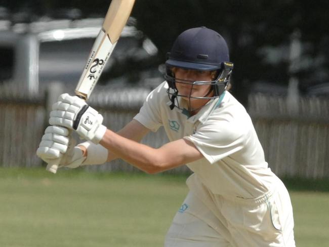 Ollie Peake in action for Geelong Grammar. Picture: Geelong Grammar Twitter.