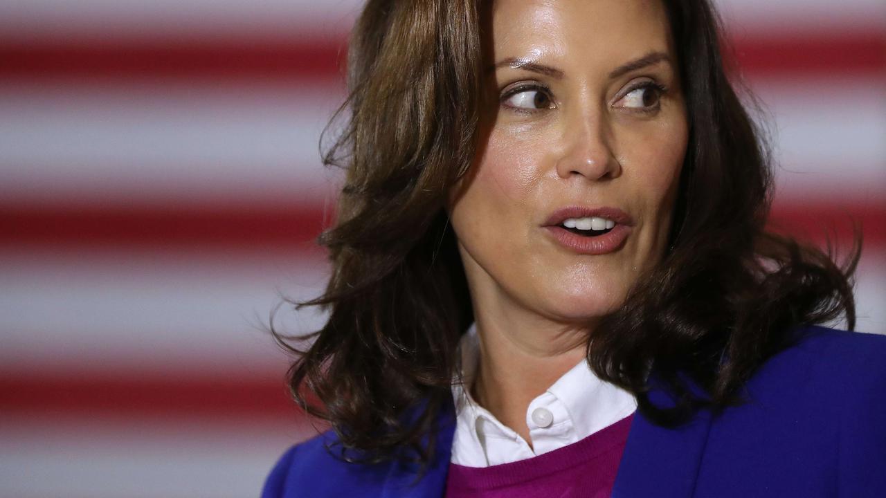 Mr Trump has been trading barbs with Michigan Governor Gretchen Whitmer. Picture: Chip Somodevilla/Getty Images/AFP