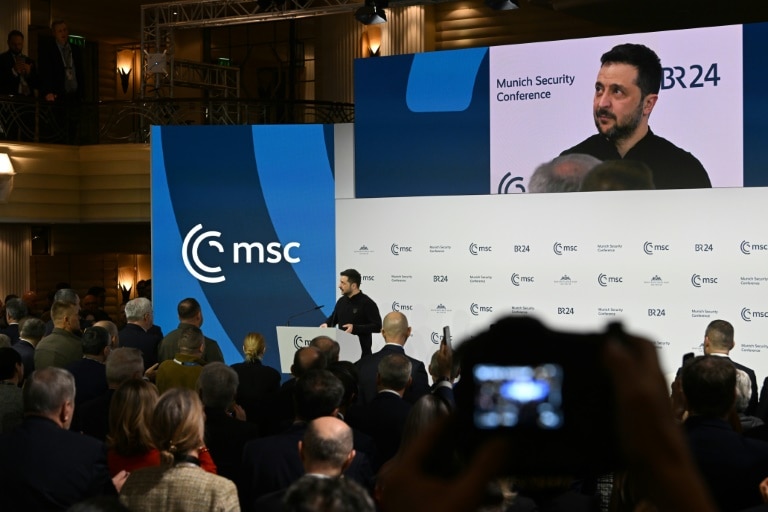 Zelensky at Munich security meet as Trump-Putin talks spark alarm