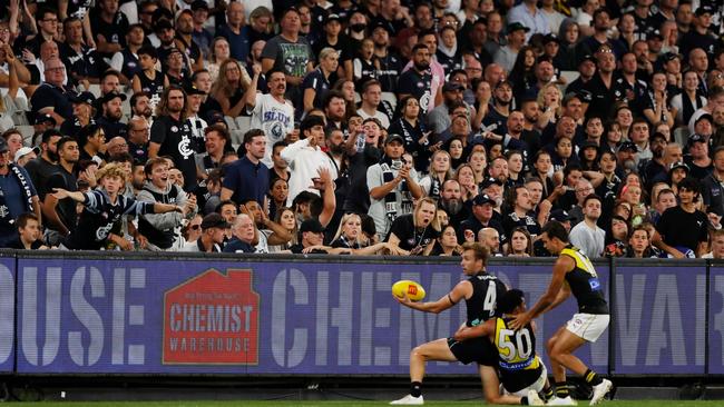 Fans were not happy about the wait times for food and drink. Picture: Getty Images