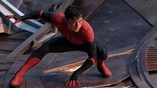 Tom Holland stars as Peter Parker/Spider-Man in Spider-Man: No Way Home.