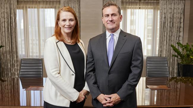 James Hardie’s new CEO Aaron Erter and chair Anne Lloyd