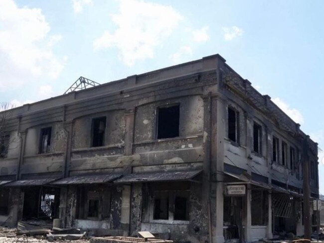 Fleetwood's on Front St. is a restaurant and bar owned by rock and roll icon Mick Fleetwood in Maui, Hawaii, has been destroyed by fire. Picture: Instagram