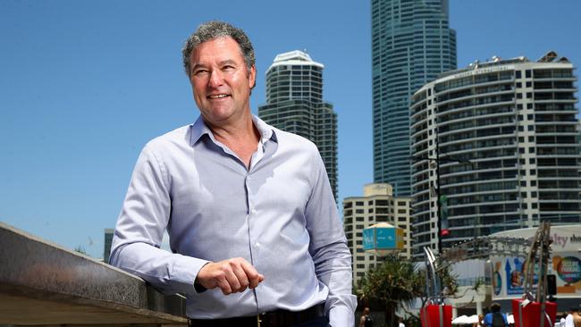 John Paul Langbroek says he still cherishes working hard for constituents in his Surfers Paradise electorate: “I still love doing my local job — even this week I’ve been calling local constituents about speeding on Garfield Terrace.” Picture: Adam Head