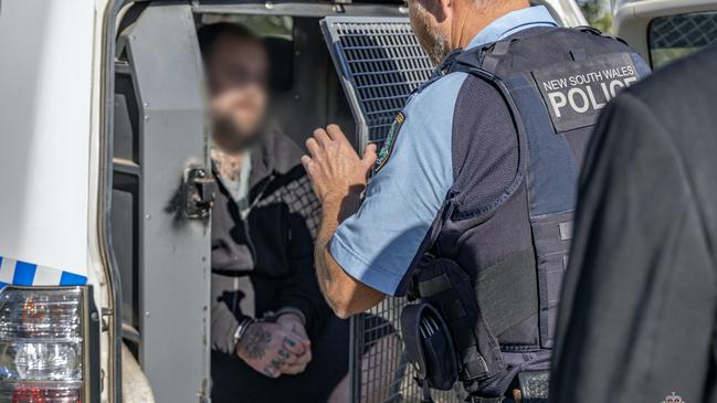 The 37-year-old is charged with the murder of a nine-month-old baby in Binnaway. Picture: NCA NewsWire via NSW Police