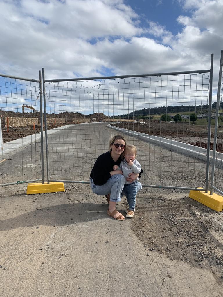 Ms Strachan was so excited to build her dream home. Picture: Supplied/news.com.au