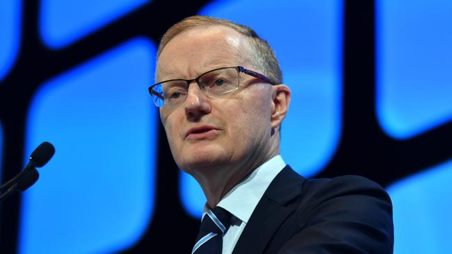 Reserve Bank Governor Philip Lowe. The RBA board discussed cutting rates at its April 2 meeting. Pic: AAP