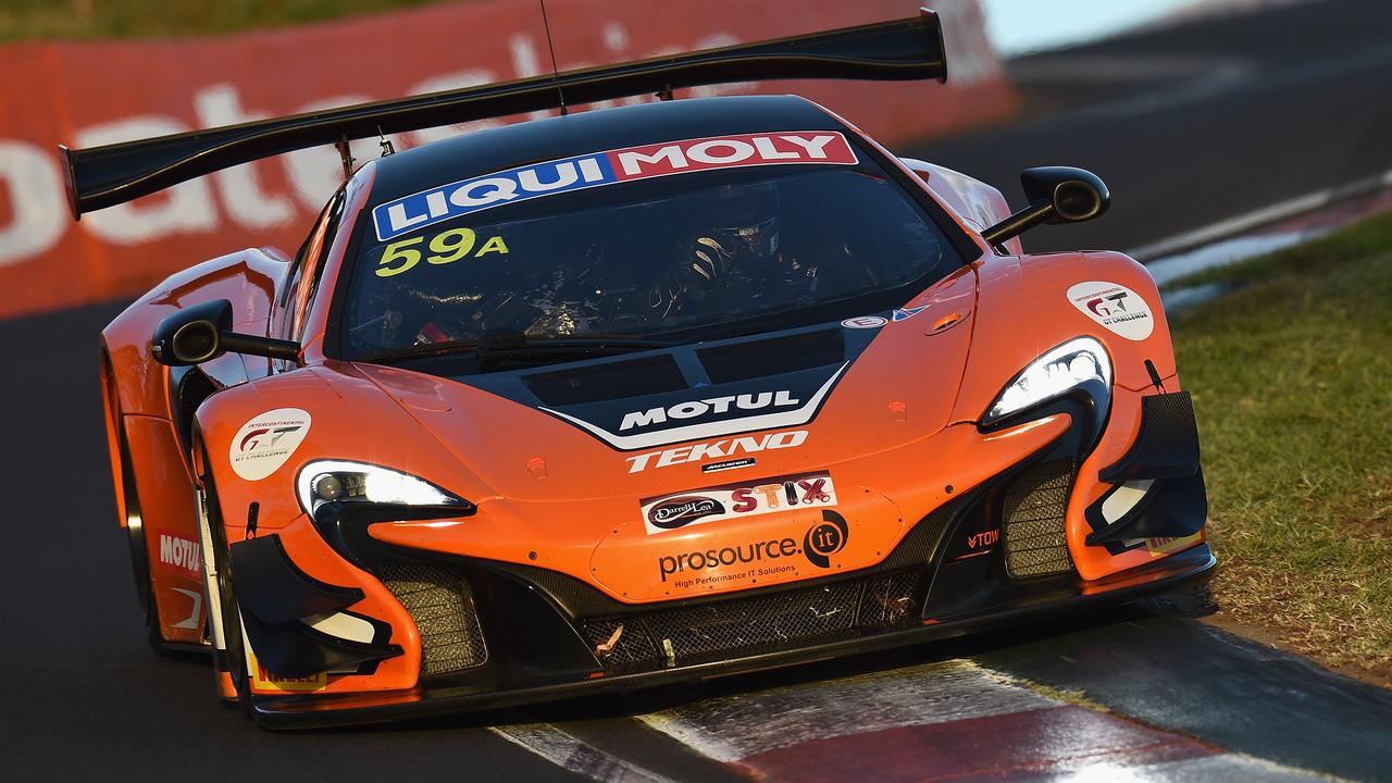 Van Gisbergen has a distinguished career outside Supercars, driving a McLaren 650S GT3 (pictured) in the Bathurst 12 Hour in 2016. (Photo by Daniel Kalisz/Getty Images)