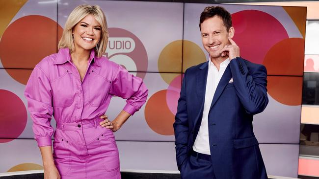 Sarah Harris currently co-hosts Studio 10 with Tristan MacManus. Picture: Channel 10