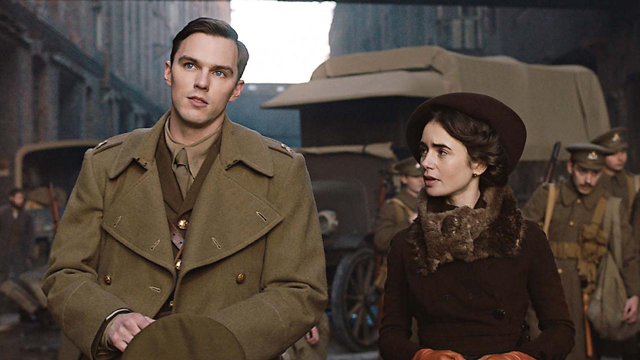 Nicholas Hoult makes a fine Tolkien