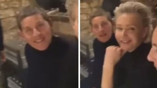 Ellen DeGeneres seen sporting new look at UK pub after fleeing the United States