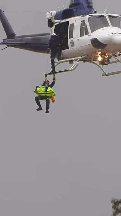 Dramatic flood rescue in Taree